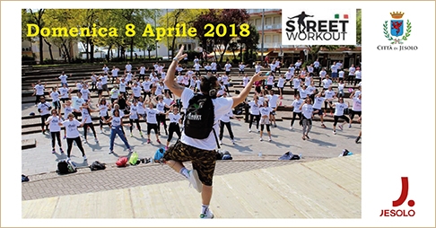 Street workout Muoviti per Smuovere domenica 8 aprile a Jesolo - Republic sport Village