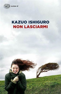 Immagine di copertina romanzo Non Lasciarmi di Kazuo Ishiguro. 