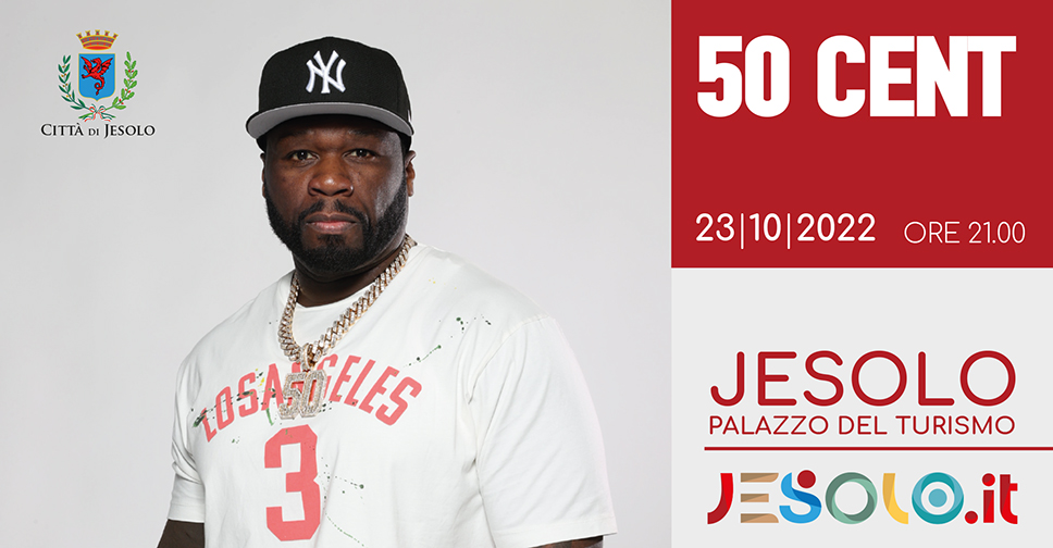 50 cent a Jesolo domenica 23 ottobre 2022