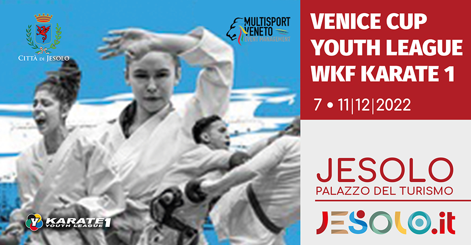 Venice Cup Karate & Venice Youth League a Jesolo: immagine di atleti