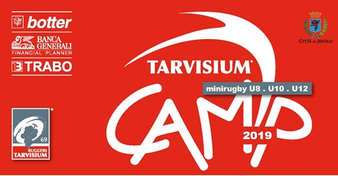 4° Tarvisium Camp - minirugby U8-U10-U12 al Villaggio Marzotto di Jesolo il 13 e 14 aprile 2019