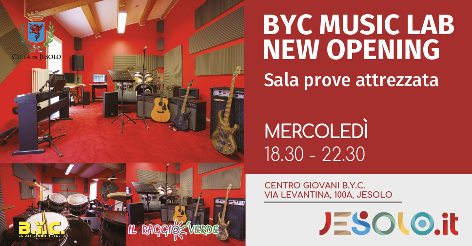 BYC music lab new opening - Jesolo : foto della sala prove