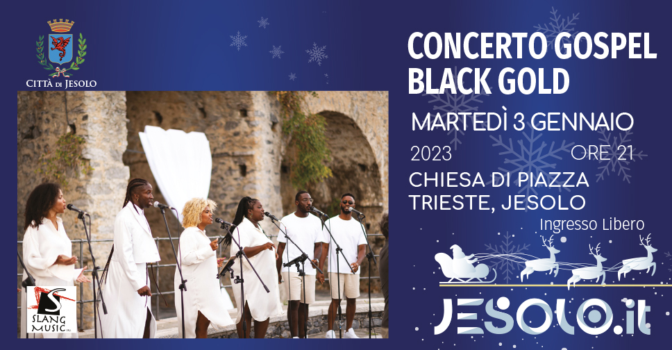 Concerto Gospel- Chiesa di Piazza Trieste di Jesolo 3 gennaio 2023