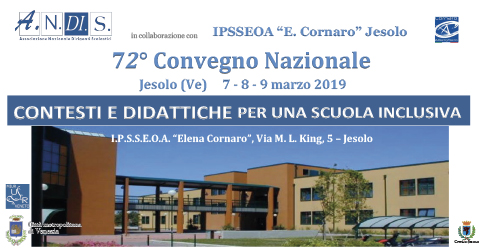 72° Convegno Andis - Associazione Nazionale Dirigenti Scolastici a Jesolo