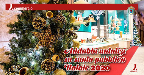 Addobbi natalizi su suolo pubblico Natale 2020
