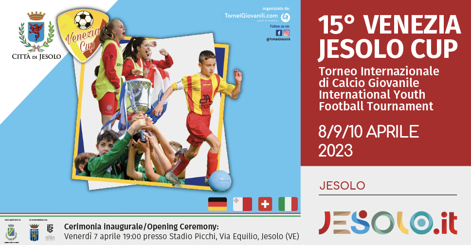 Torneo internazionale di calcio giovanile - Venezia Jesolo Cup 2023: immagine di bambini 