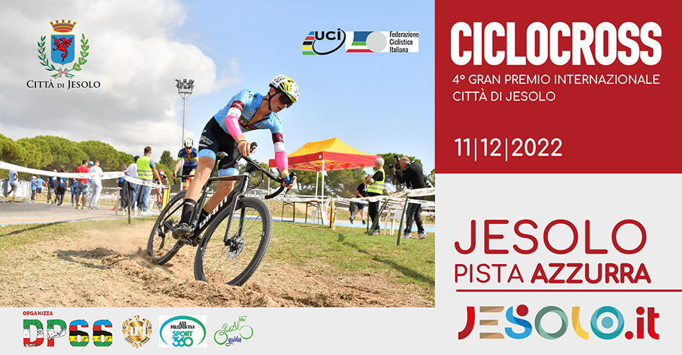 3° Granpremio Internazionale di Ciclocross Città di Jesolo pista azzurra 10 e 11 dicembre 2022