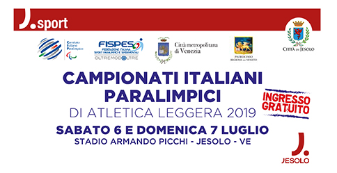 Campionati Italiani Paralimpici di Atletica Leggera 2019 a Jesolo