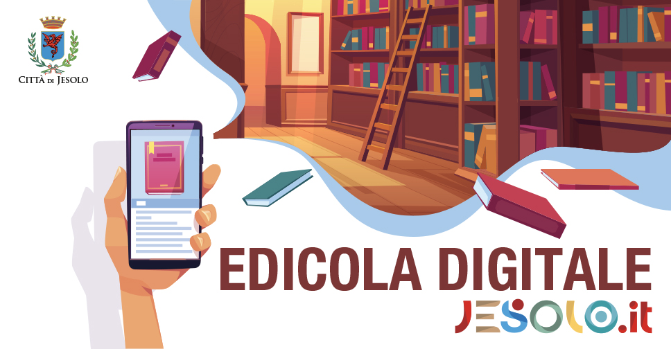 La biblioteca di Jesolo per l'accesso a MLOL edicola digitale