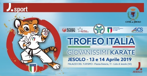 Trofeo italia Giovanissimi Karate a Jesolo il 13 e 14 aprile 2019