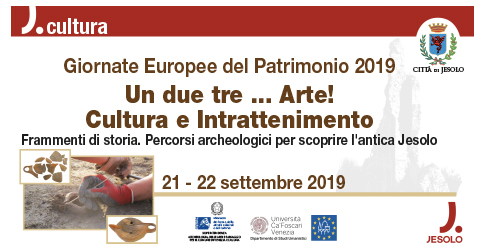 Giornate europee del Patrimonio 21 e 22 settembre 2019 a Jesolo