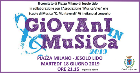 Concerto Scuola Monteverdi 2019 a Jesolo