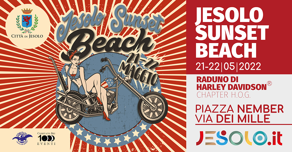 Lady Harley 2022 - 1° Run Jesolo Sunset & Beach 21 e 22 maggio 2022