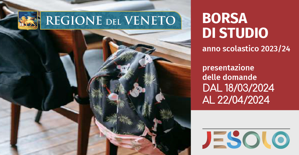 Borse studio Regione Veneto a.s. 2023-2024