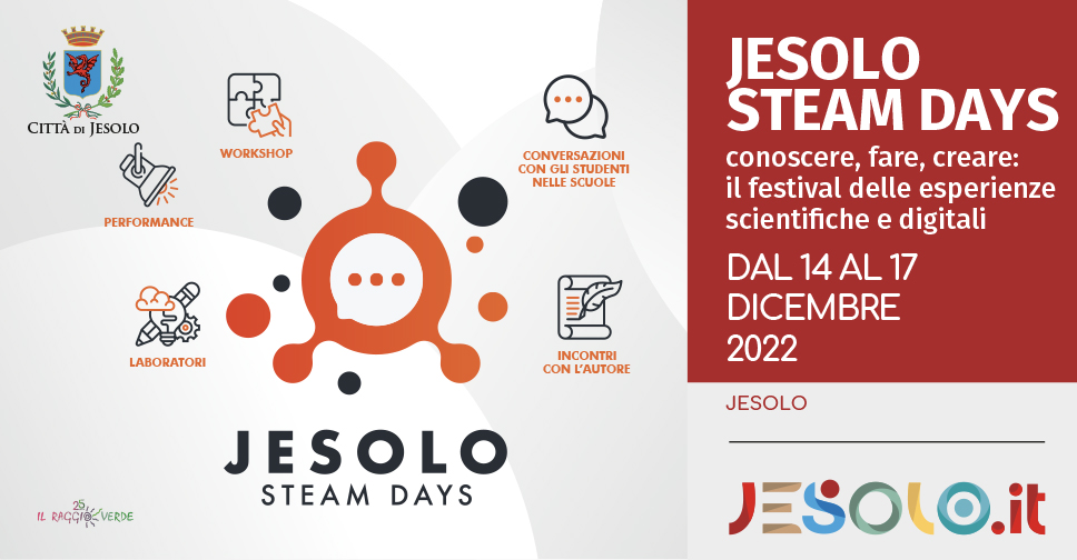 Jesolo Steam Days: immagine con simboli vari
