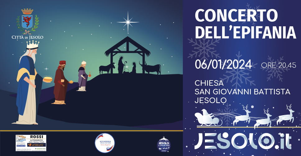 Concerto dell'Epifania a Jesolo il 6 gennaio 2022, Chiesa di San Giovanni Battista