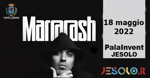 Marracash in concerto a Jesolo il 18 maggio 2022