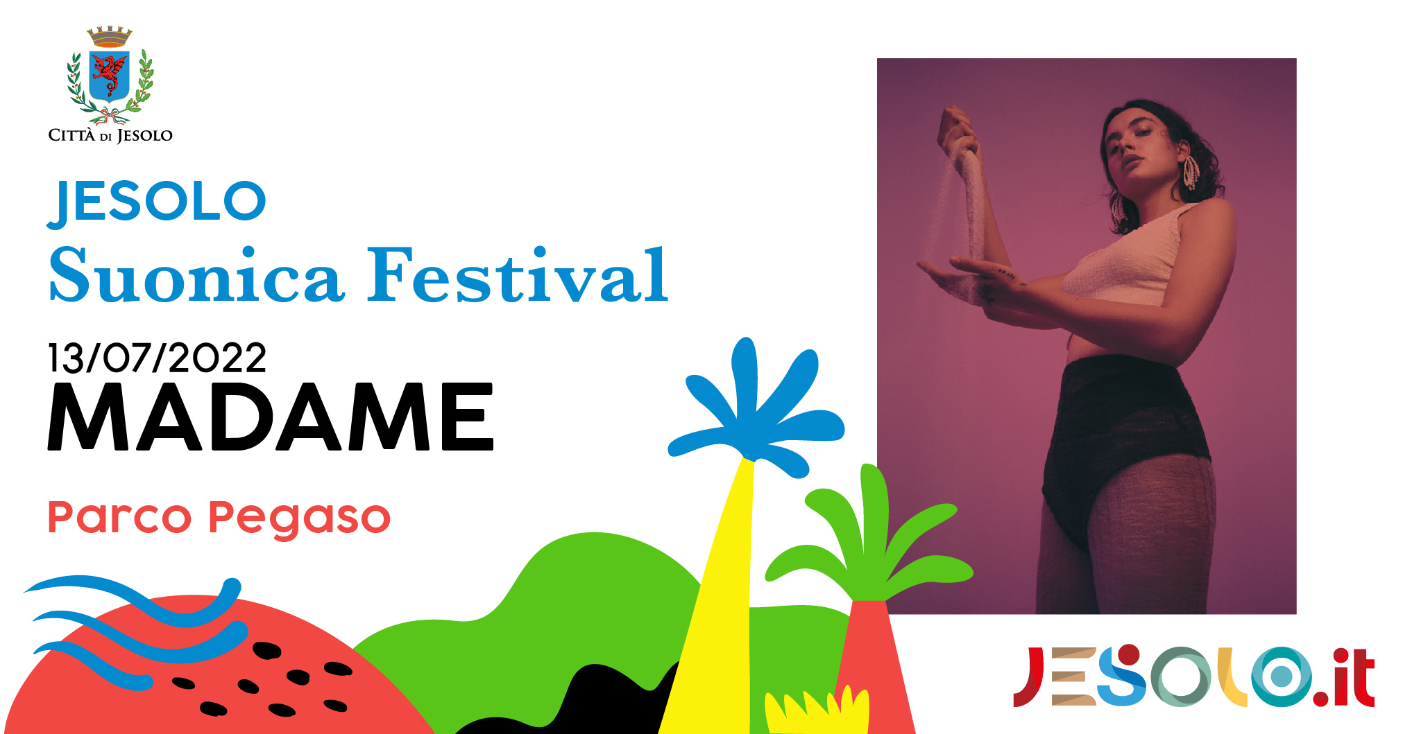 Madame allo Jesolo Sounica Festival il 13 luglio 2022
