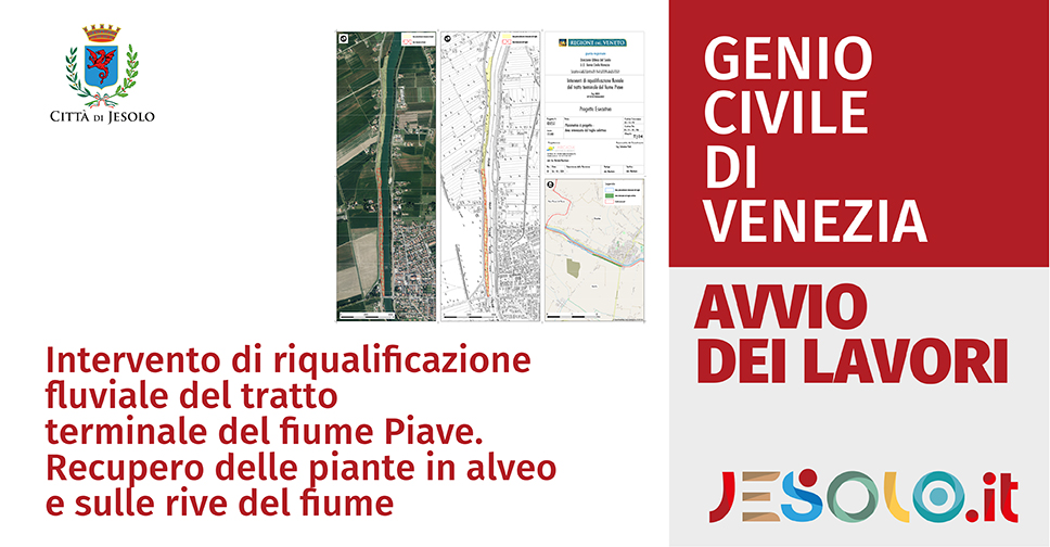 Intervento di riqualificazione fluviale del tratto terminale del fiume Piave 2021