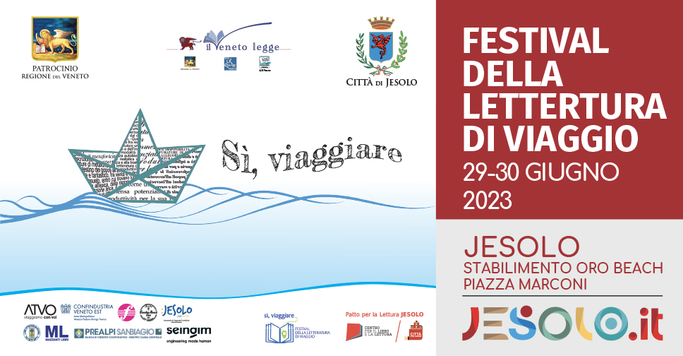 Festival della letteratura di viaggio Jesolo, 29 e 30 giugno 2023