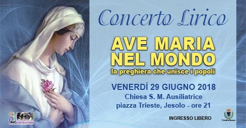 Ave Maria - Concerto lirico a Jesolo, chiesa di Piazza Trieste