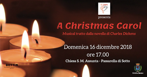 A Christmas Carol, musical - chiesa di S. Maria Assunta di Passarella - Jesolo 16 dicembre 2018