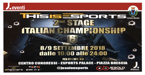 Campionato Italiano di Raimbow Six a Jesolo