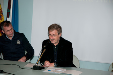 Il Sindaco Valerio Zoggia con il dott. Massimo Ambrosin