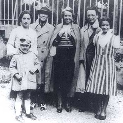 La famiglia Trentin nel 1932-1933