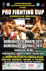 locandina pro fighting cup