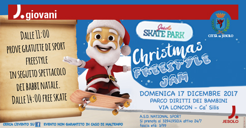 Christmas Freestyle Jam Jesolo Skate Park