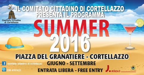 Les évènements de l'été 2016 à Cortellazzo-Jesolo
