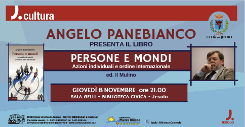 Persone e mondi - Il libro di Angelo Panebianco - presentazione a Jesolo