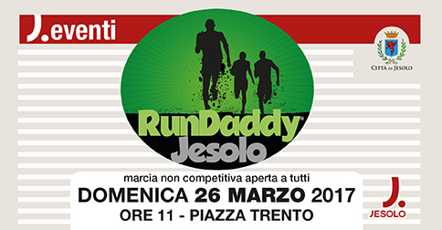 RunDaddy Jesolo, 26 marzo 2017, piazza Trento