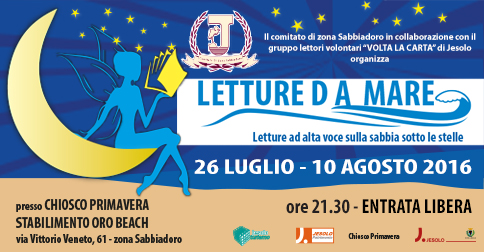 Letture D'aMARe - Letture in Riva al Mare