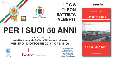 Presentazione libro "Lavori in corso. 50 anni di Alberti" a Jesolo
