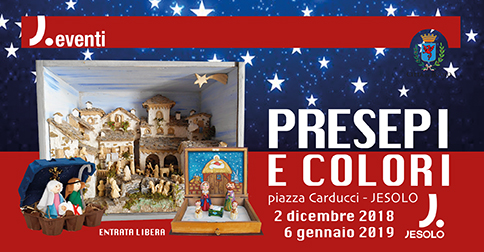 Presepi e colori - piazza Carducci fino al 6 gennaio 2019