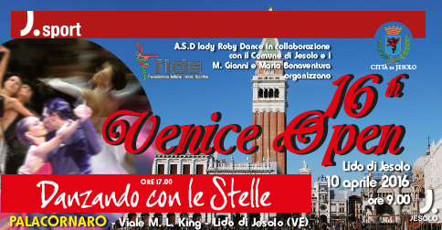 Venice Open gara di ballo a Jesolo il 10 aprile 2016