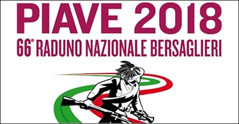 66. Nationaltreffen von Bersaglieri "Piave 2018" - Parade in Jesolo