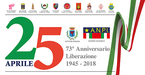 25 aprile 73° anniversario della liberazione 