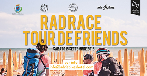 Rad Race Tour de friends 2018 in Jesolo