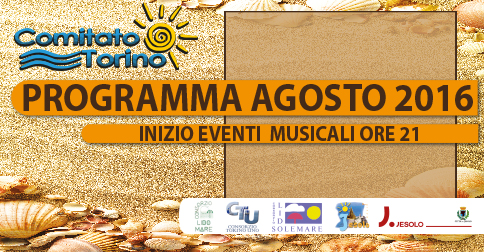 Summer events  2016 in Piazza Torino