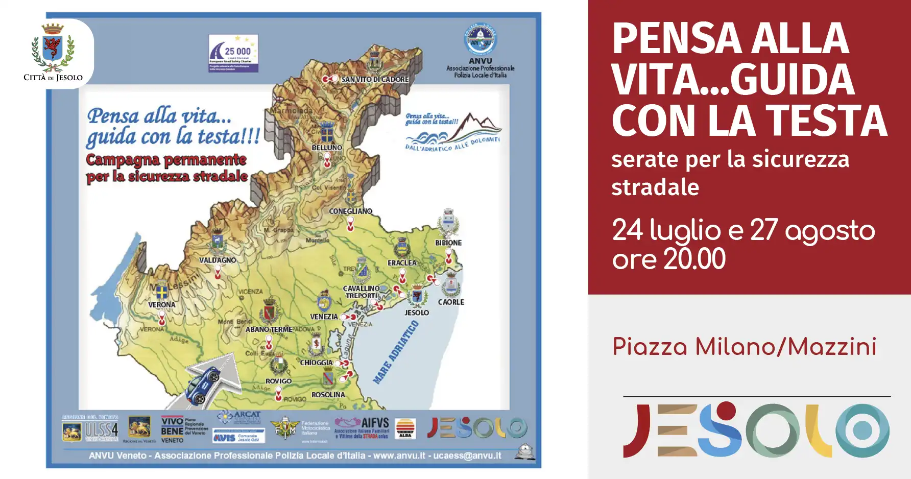 Immagine di strillo serate sicurezza