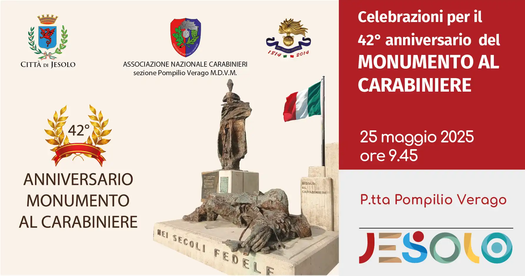 Immagine di Strillo – Anniversario monumento al carabiniere 2025