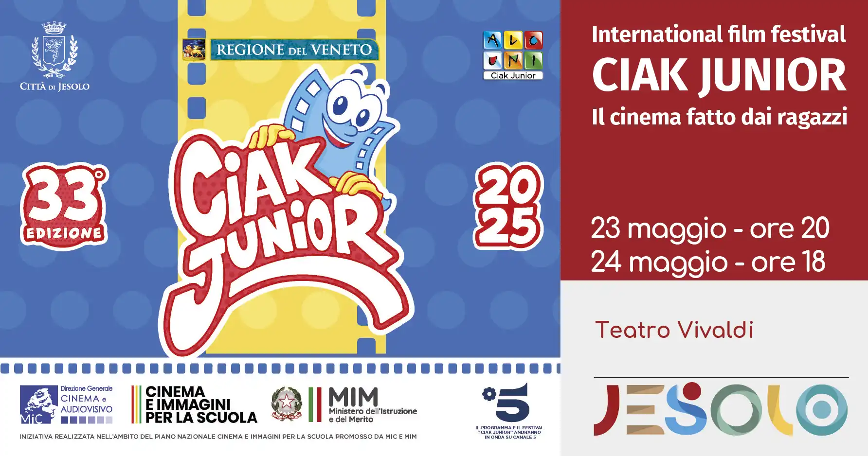 Immagine di strillo ciak junior