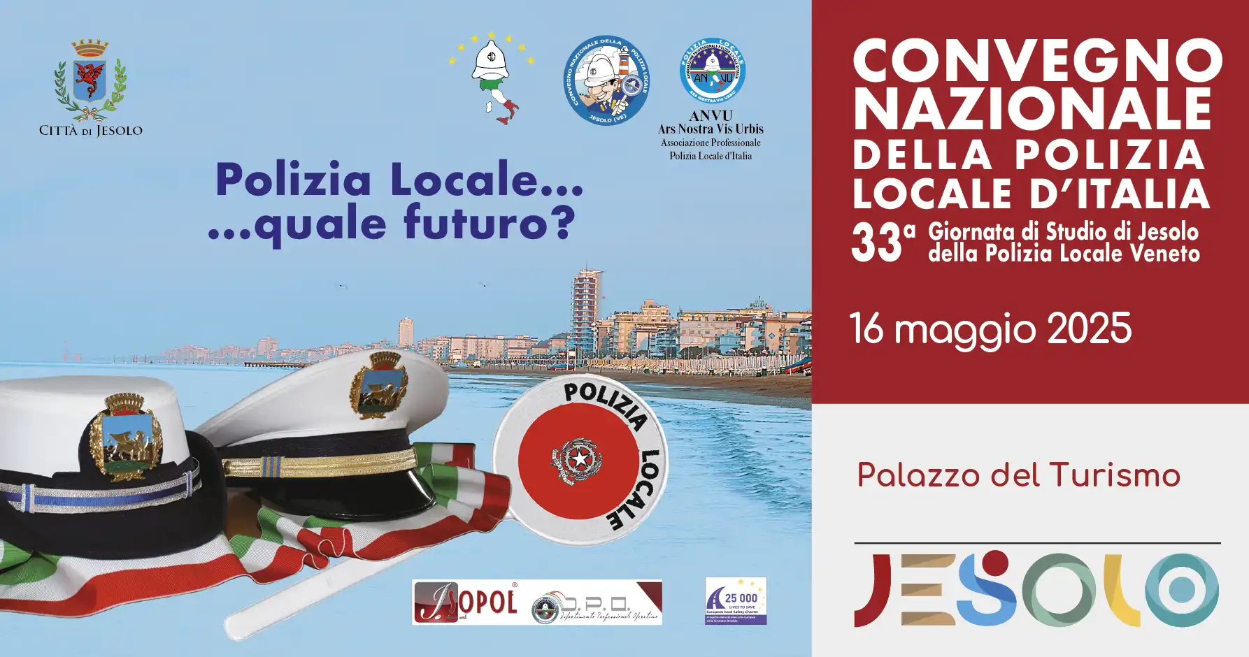 Immagine di strillo Convegno ANVU con programma