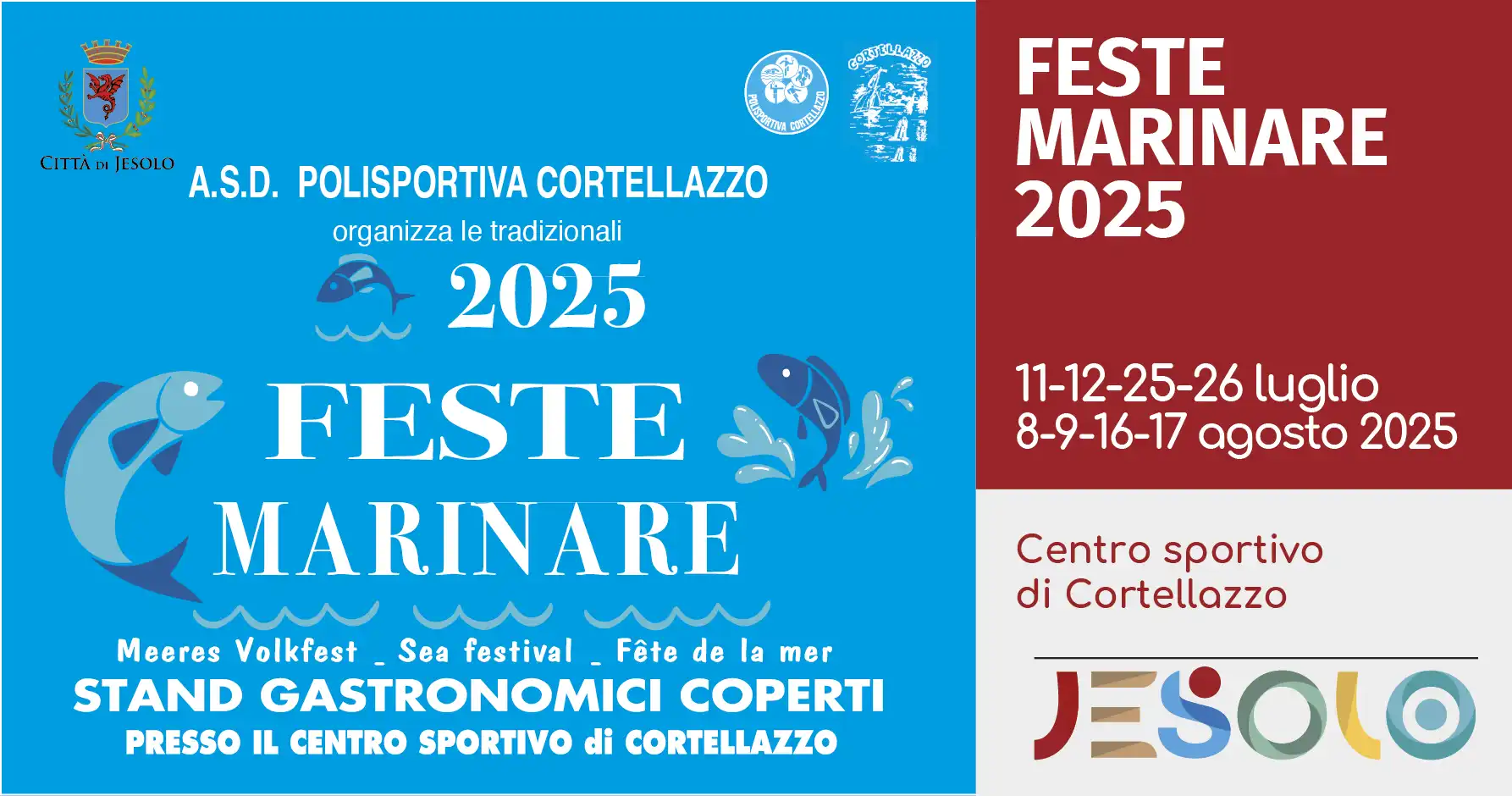 Immagine di strillo festa marinara 2025