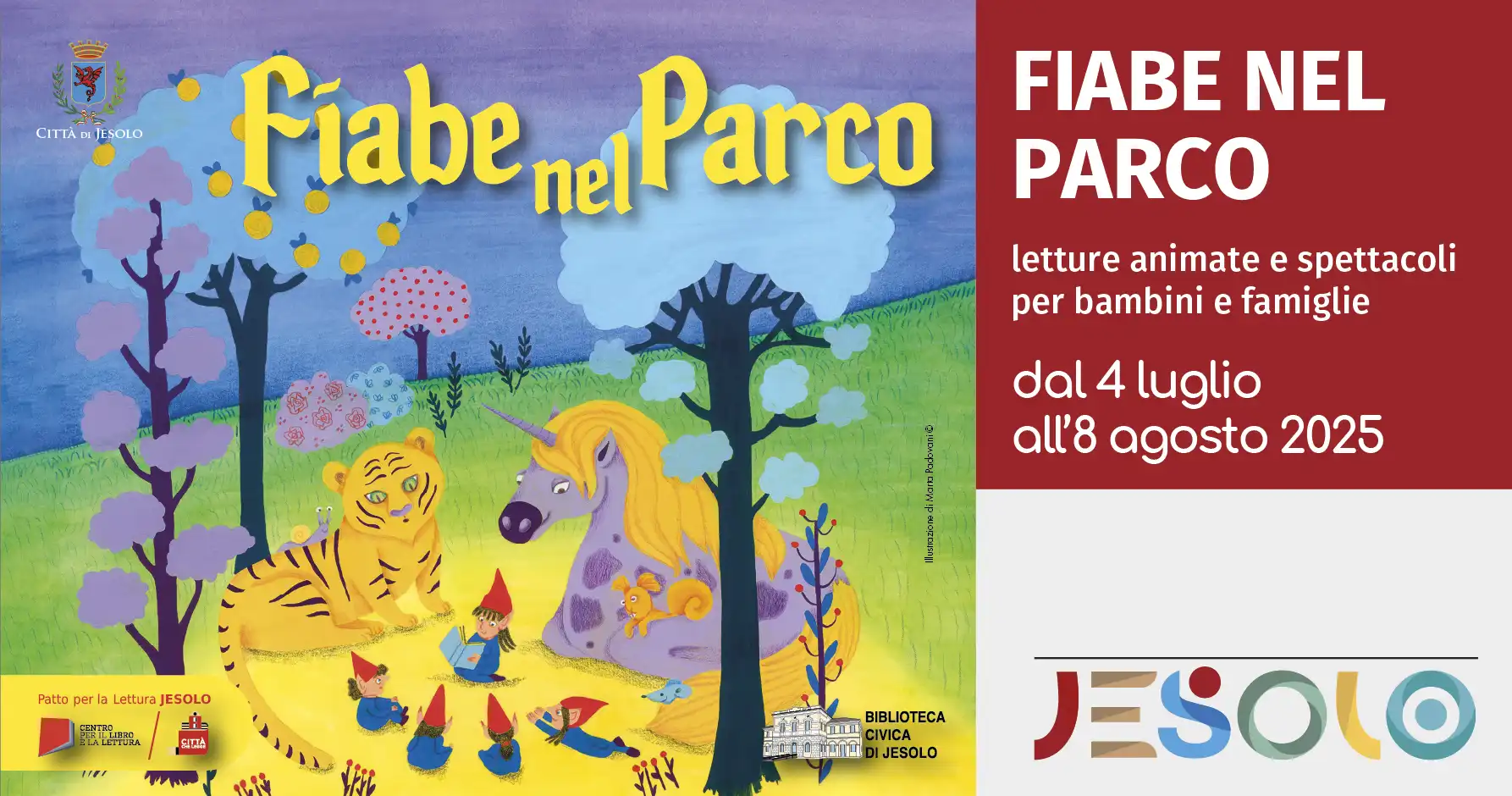 Immagine di strillo fiabe nel parco