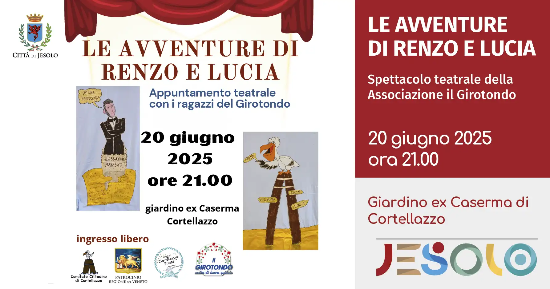 Immagine di GIROTONDO – LE AVVENTURE DI RENZO E LUCIA