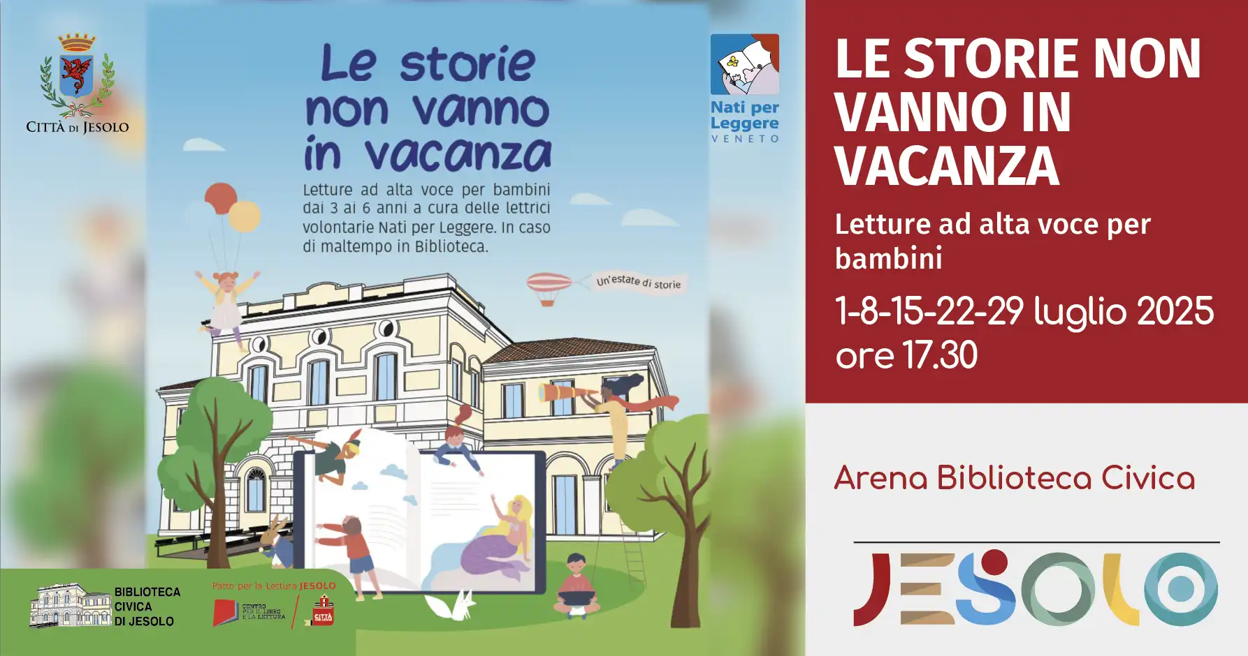 Immagine di LE STORIE NON VANNO IN VACANZA